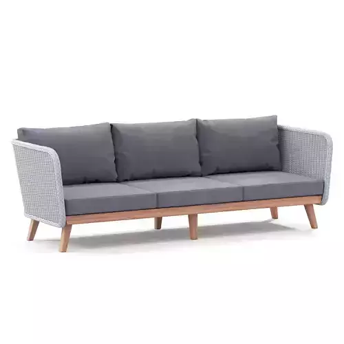 Grace Bay Sofa Natural Gray