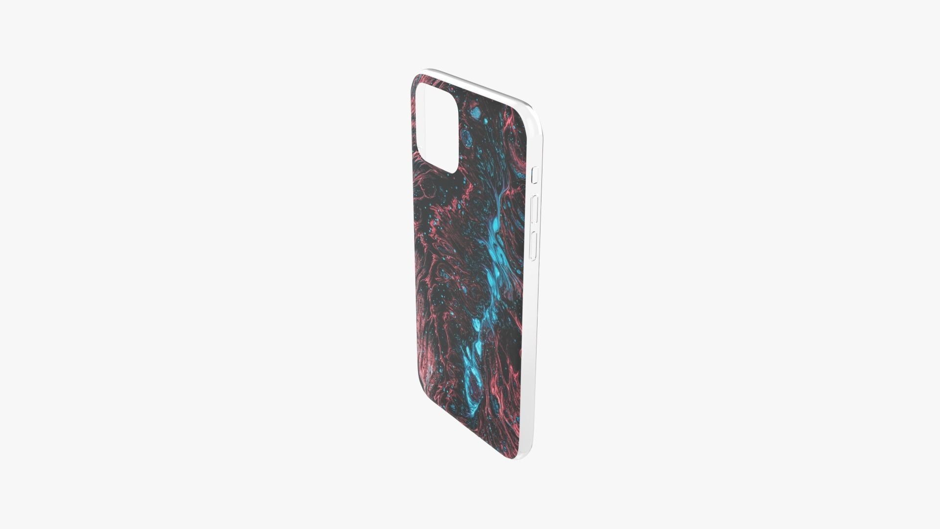 iPhone 12 Case 13  Low-poly 3D model_2
