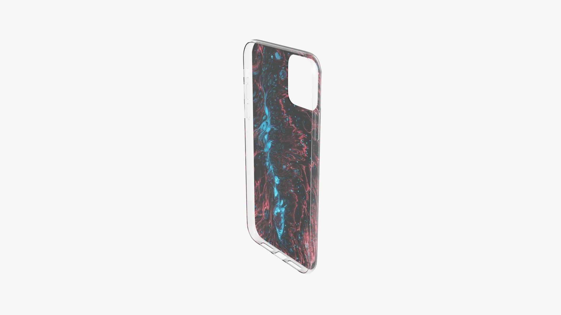 iPhone 12 Case 13  Low-poly 3D model_3