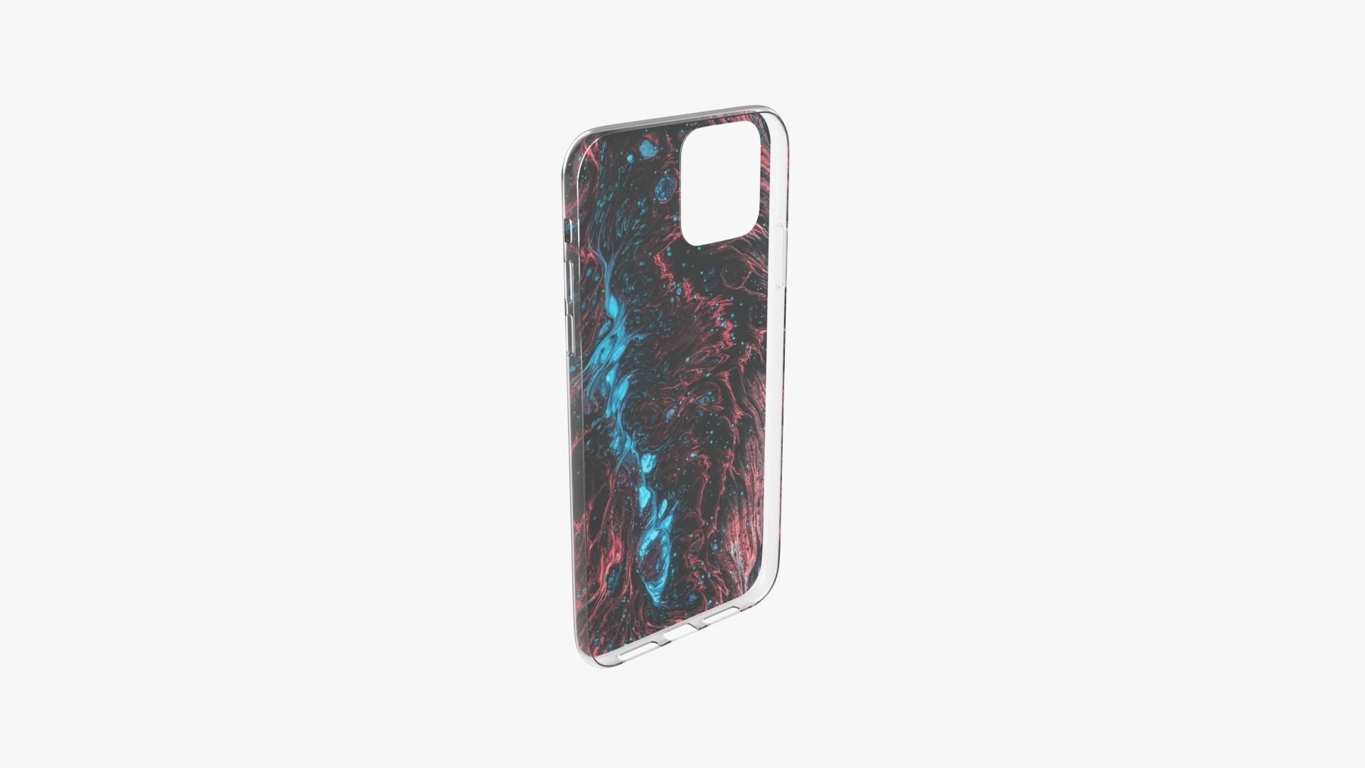 iPhone 12 Case 13  Low-poly 3D model_6
