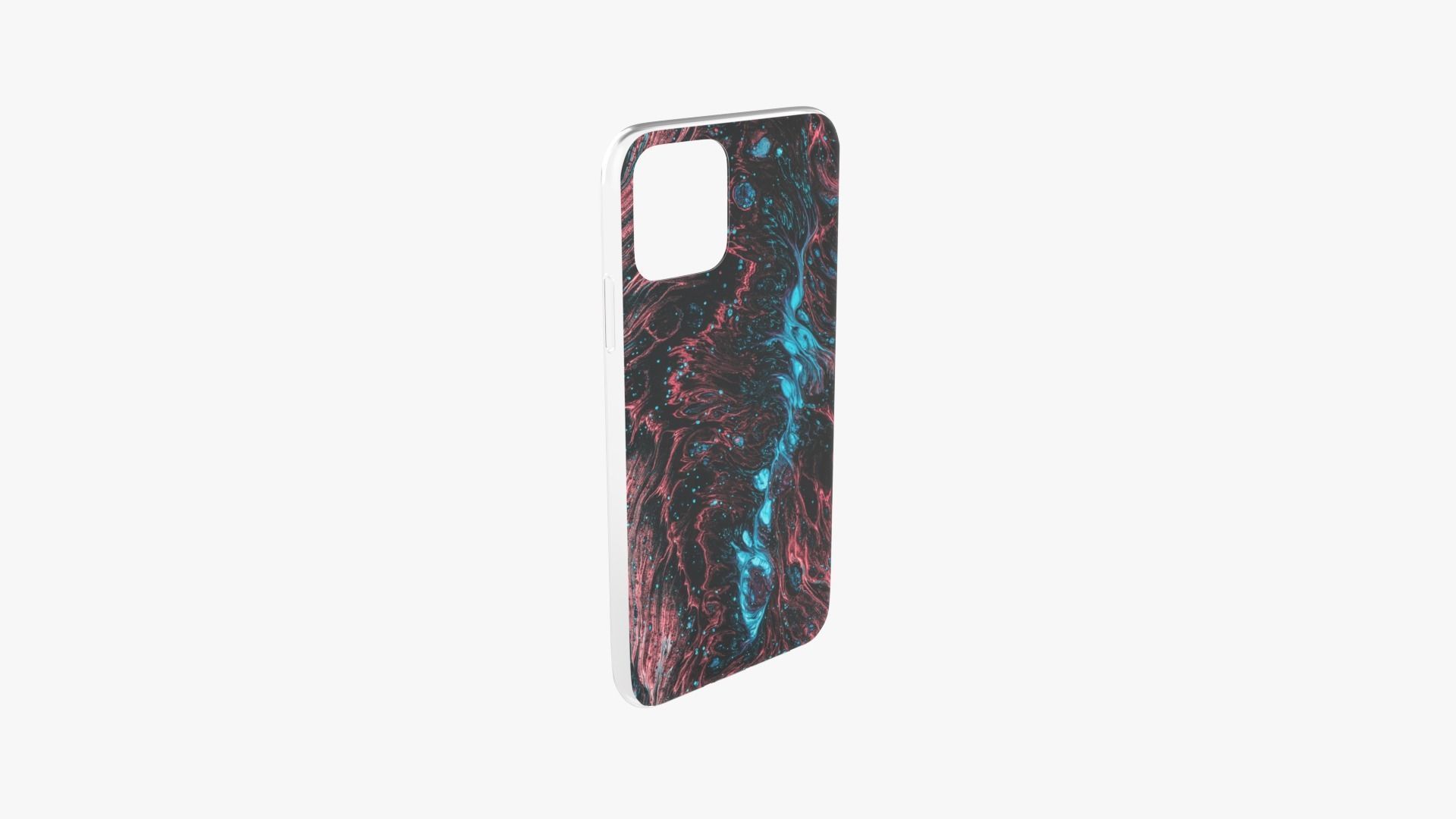iPhone 12 Case 13  Low-poly 3D model_1