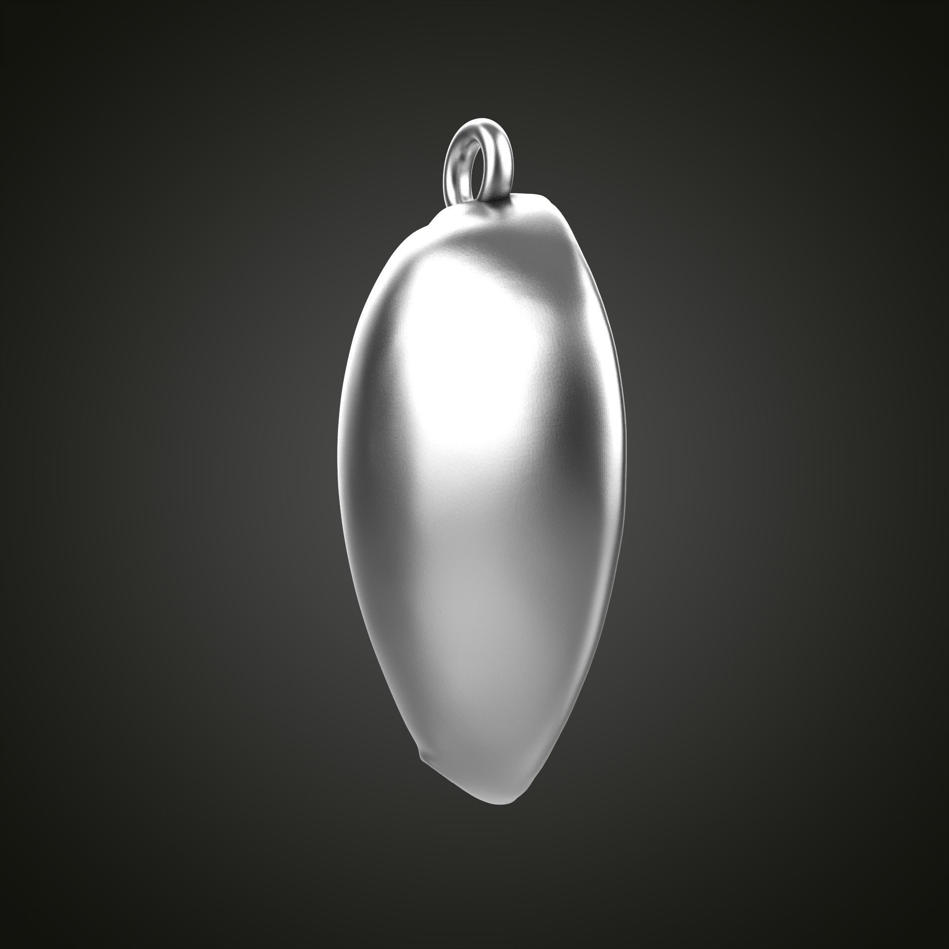 Shell pendant 3D print model_15