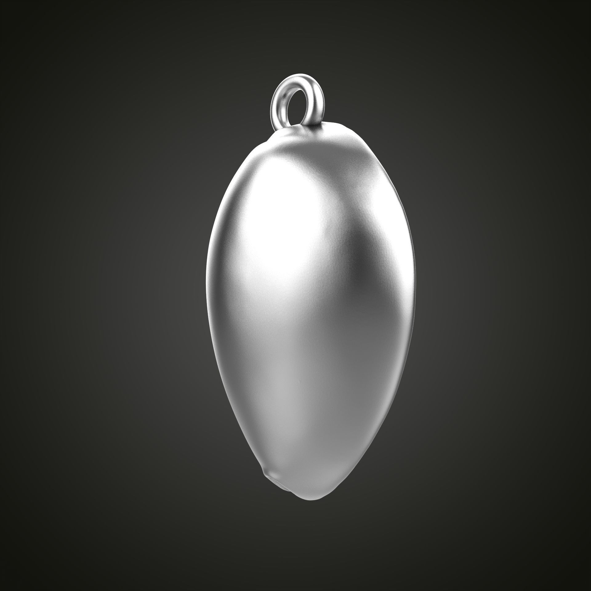 Shell pendant 3D print model_14