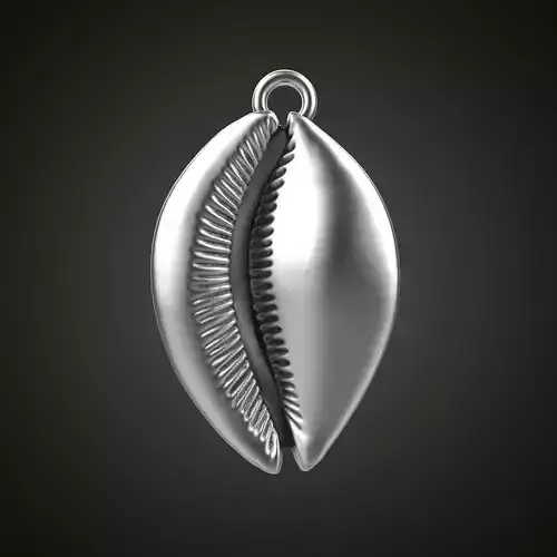 Shell pendant 3D print model