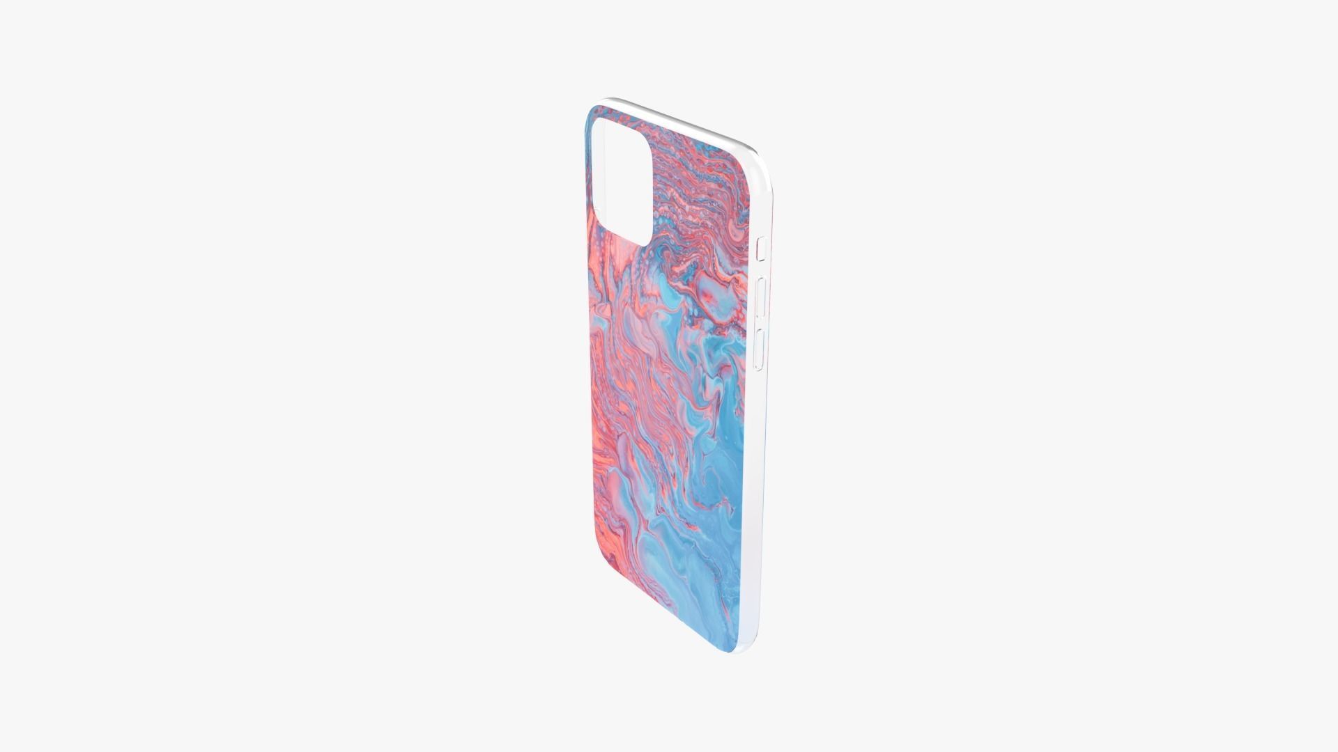 iPhone 12 Case 10 Low-poly 3D model_3
