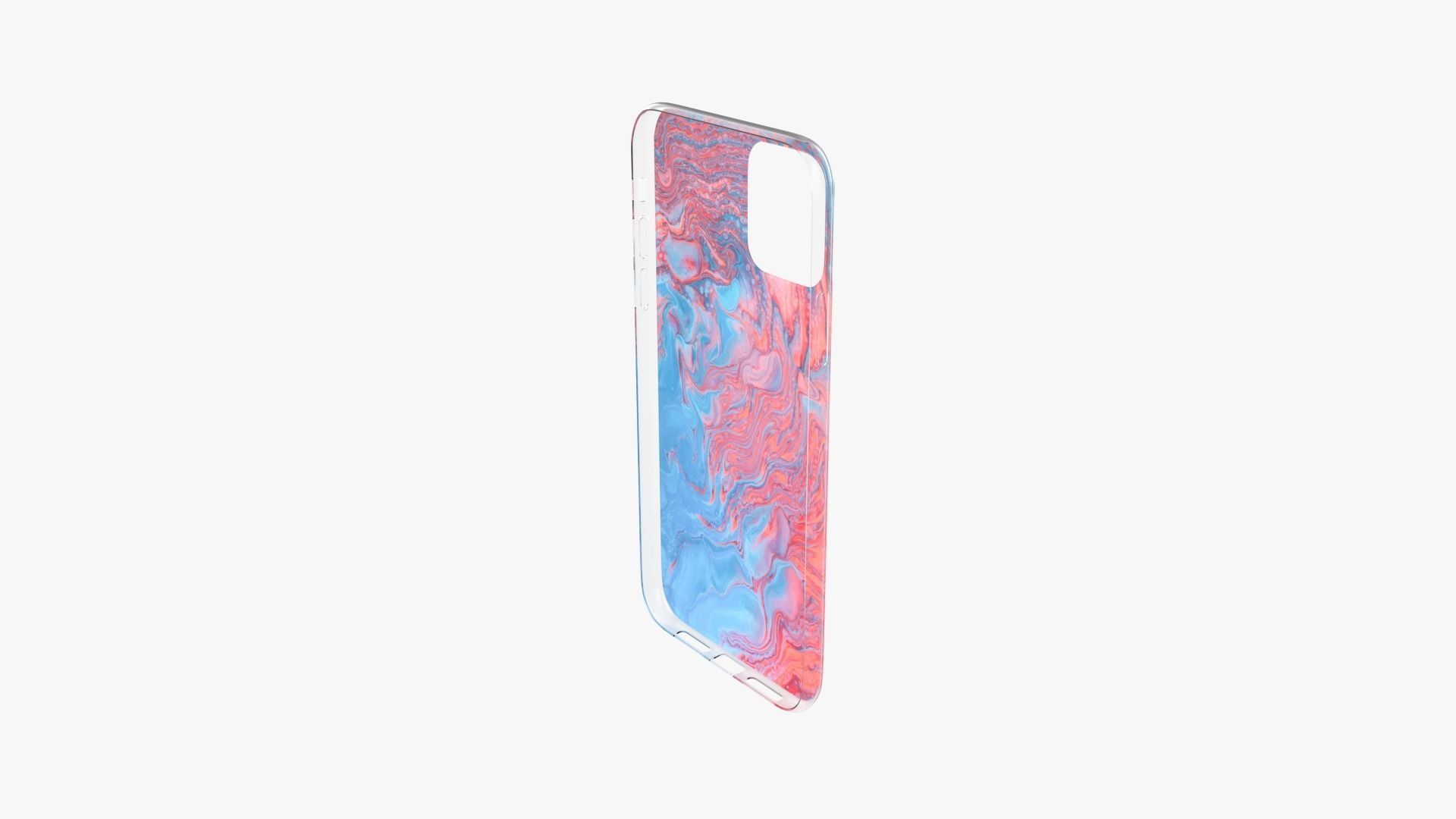 iPhone 12 Case 10 Low-poly 3D model_6