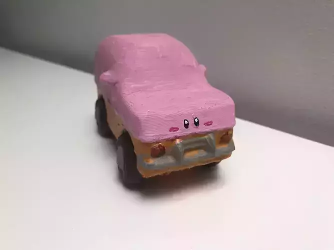 Kirby Car Mouthful