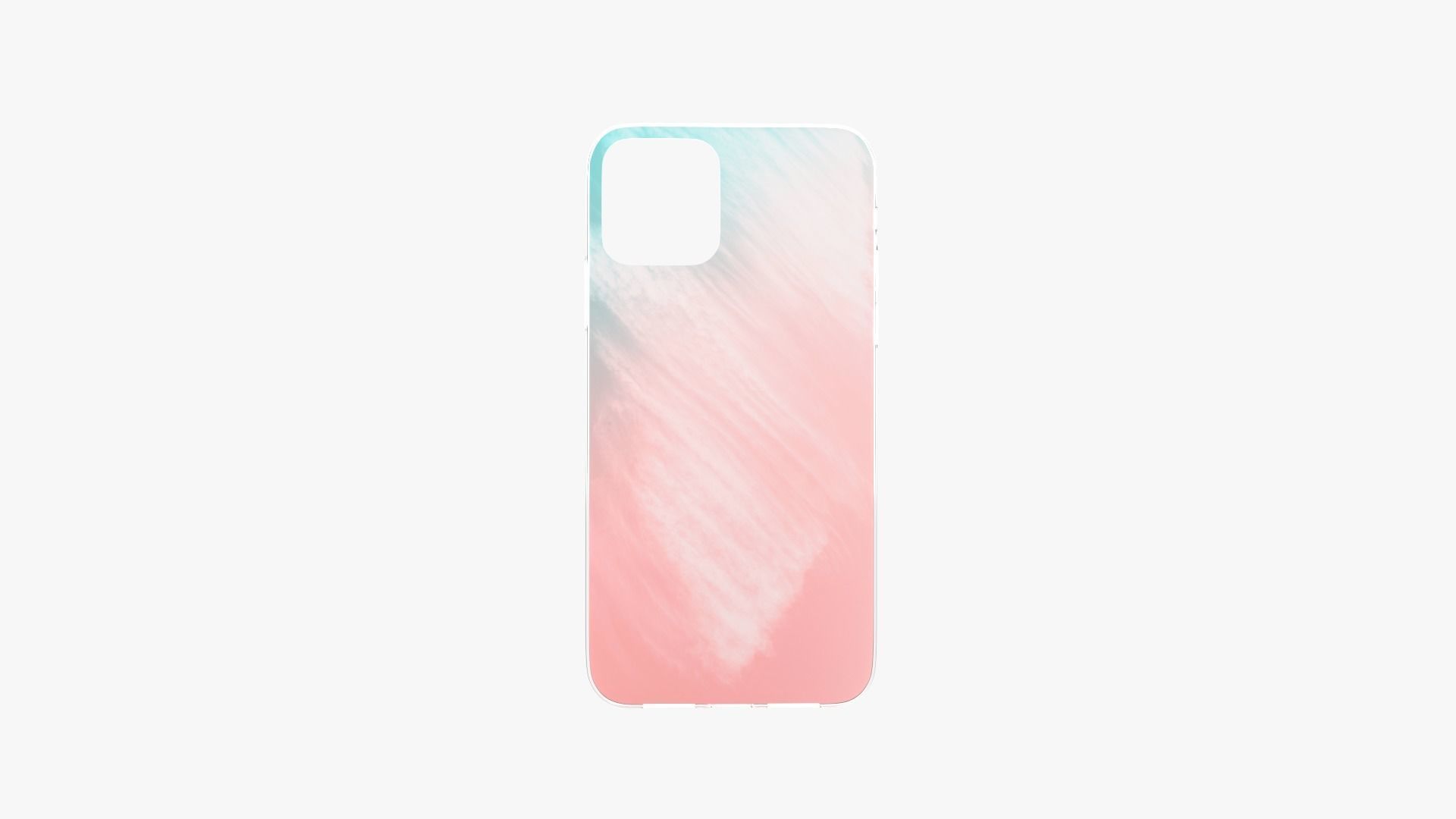 iPhone 12 Case 9 Low-poly 3D model_4
