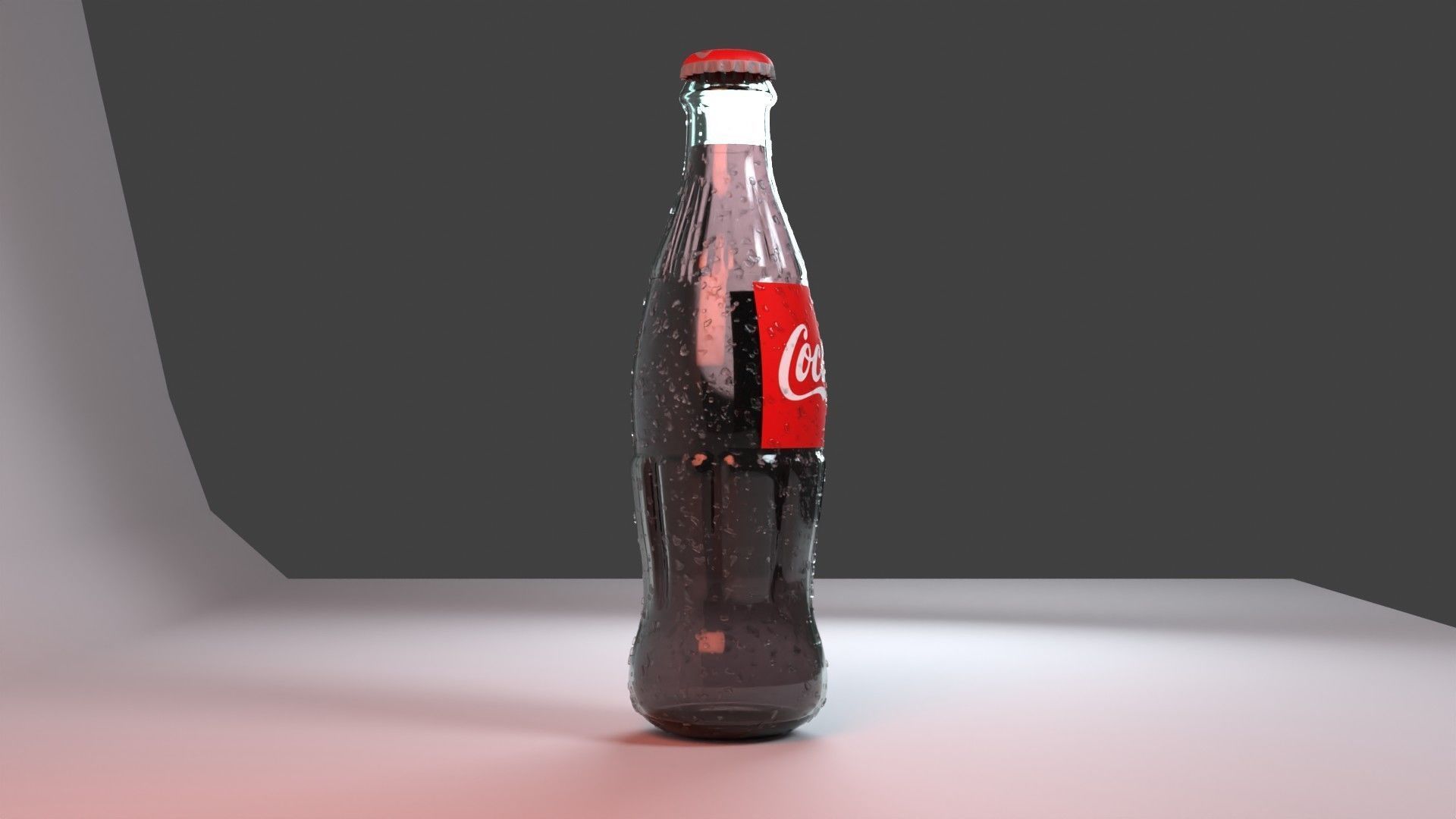 CocaCola Realistic for Blender 3D model_3