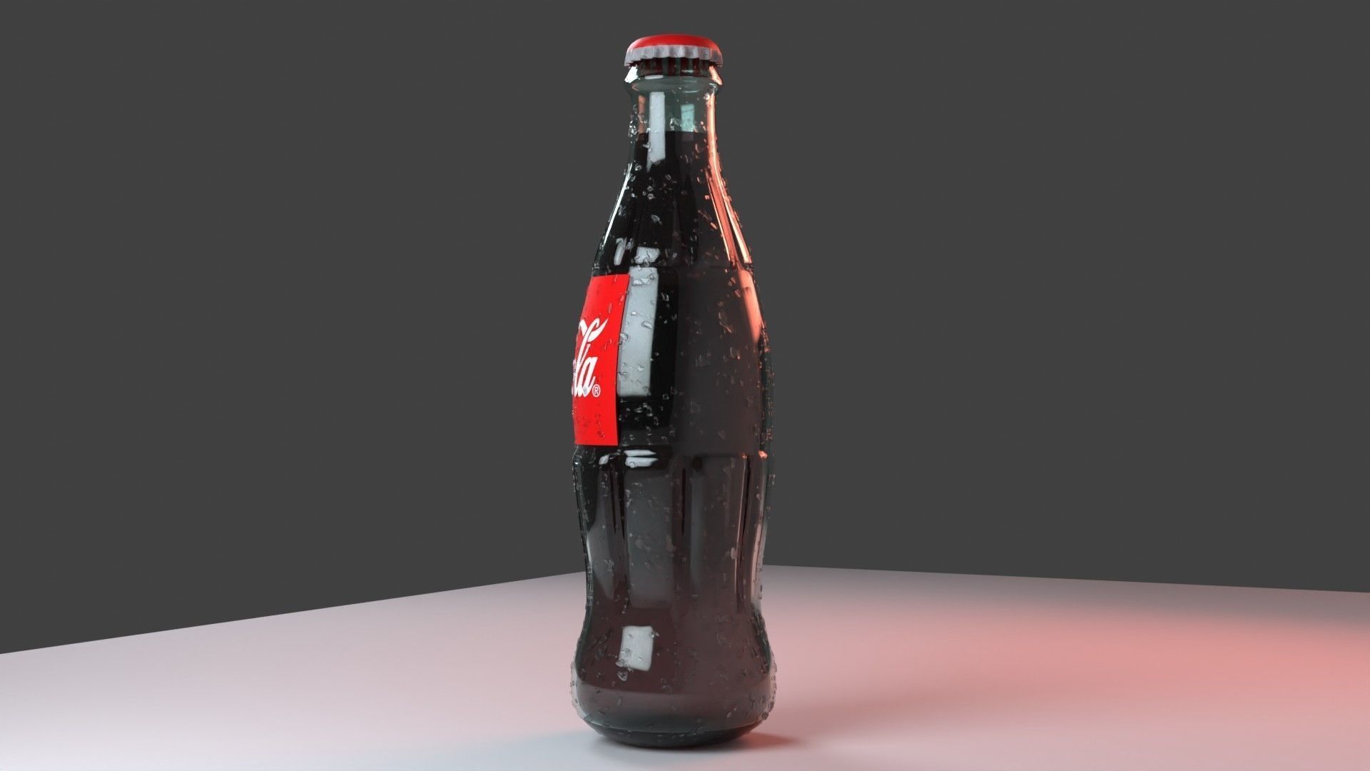 CocaCola Realistic for Blender 3D model_4