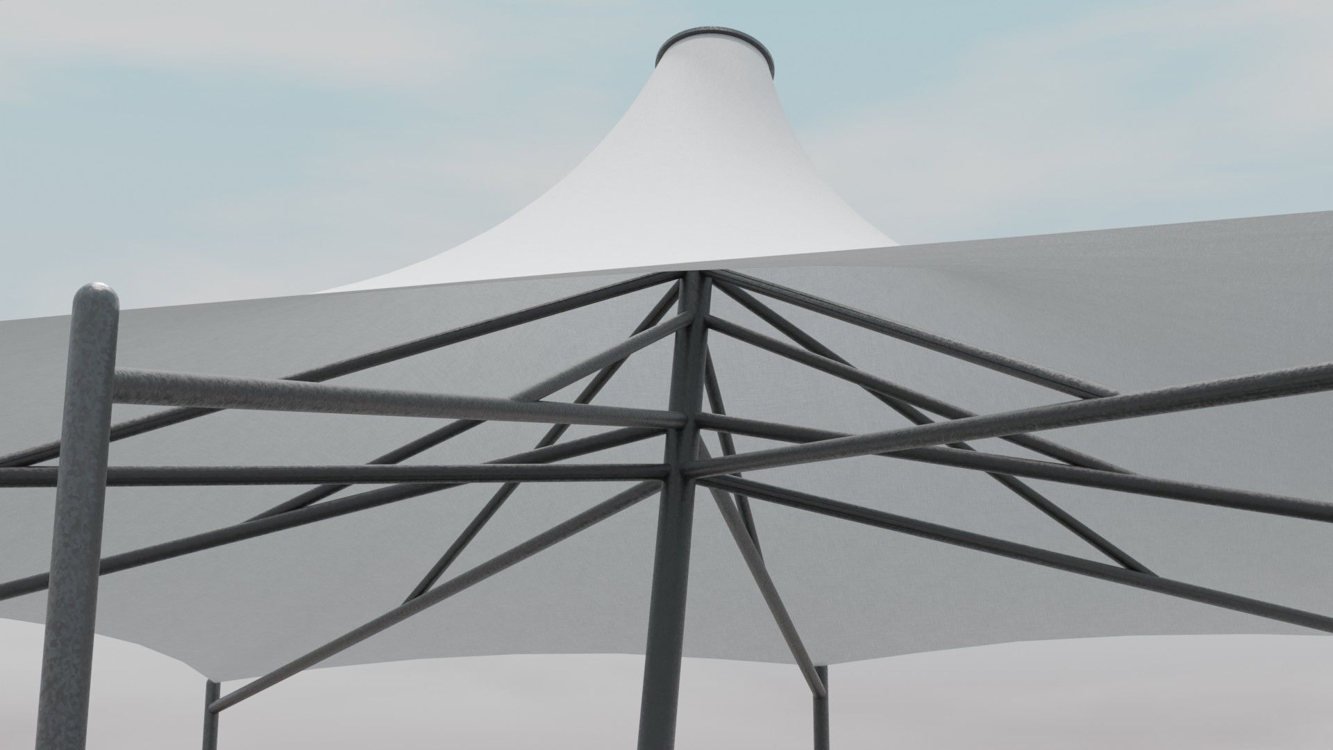 Tensile Structure 3D model_3