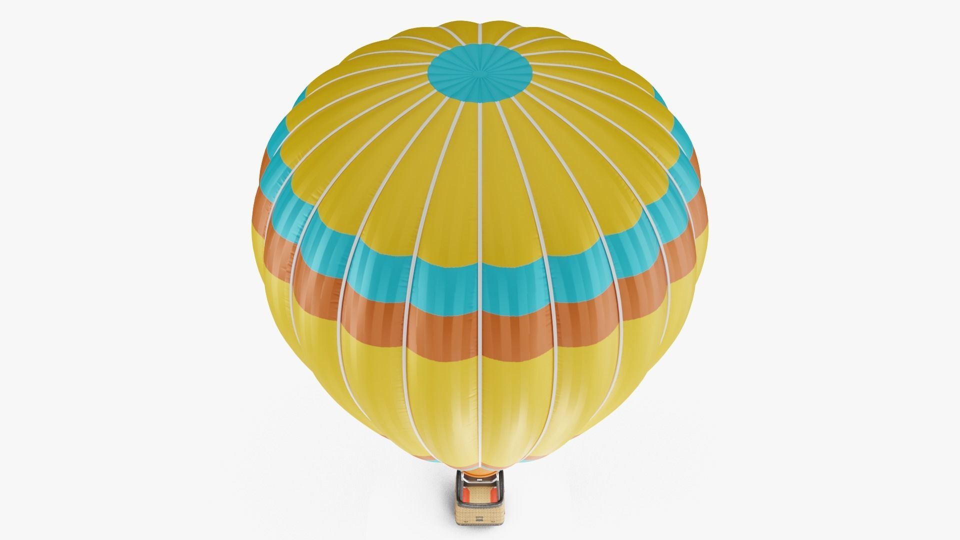 Hot Air Balloon 3D model_7