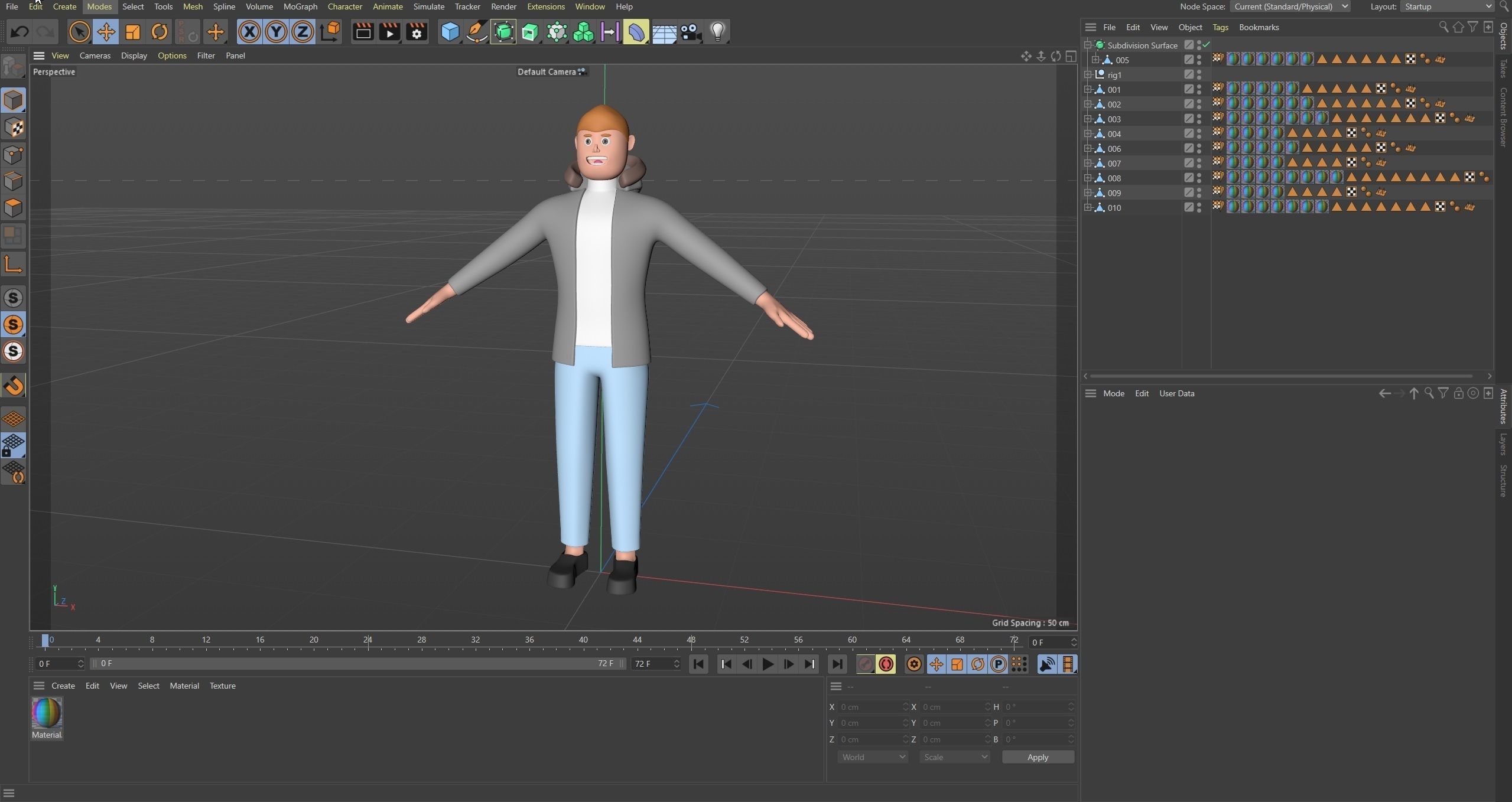 Cartoon characters 1 02 Low-poly 3D model_16