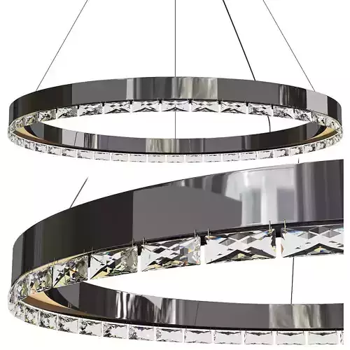 Il Paralume Marina M DARK NICKEL CEILING LAMP Low-poly 3D model