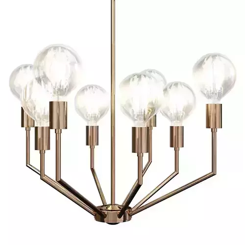 ERCULE 8 LIGHT CHANDELIER