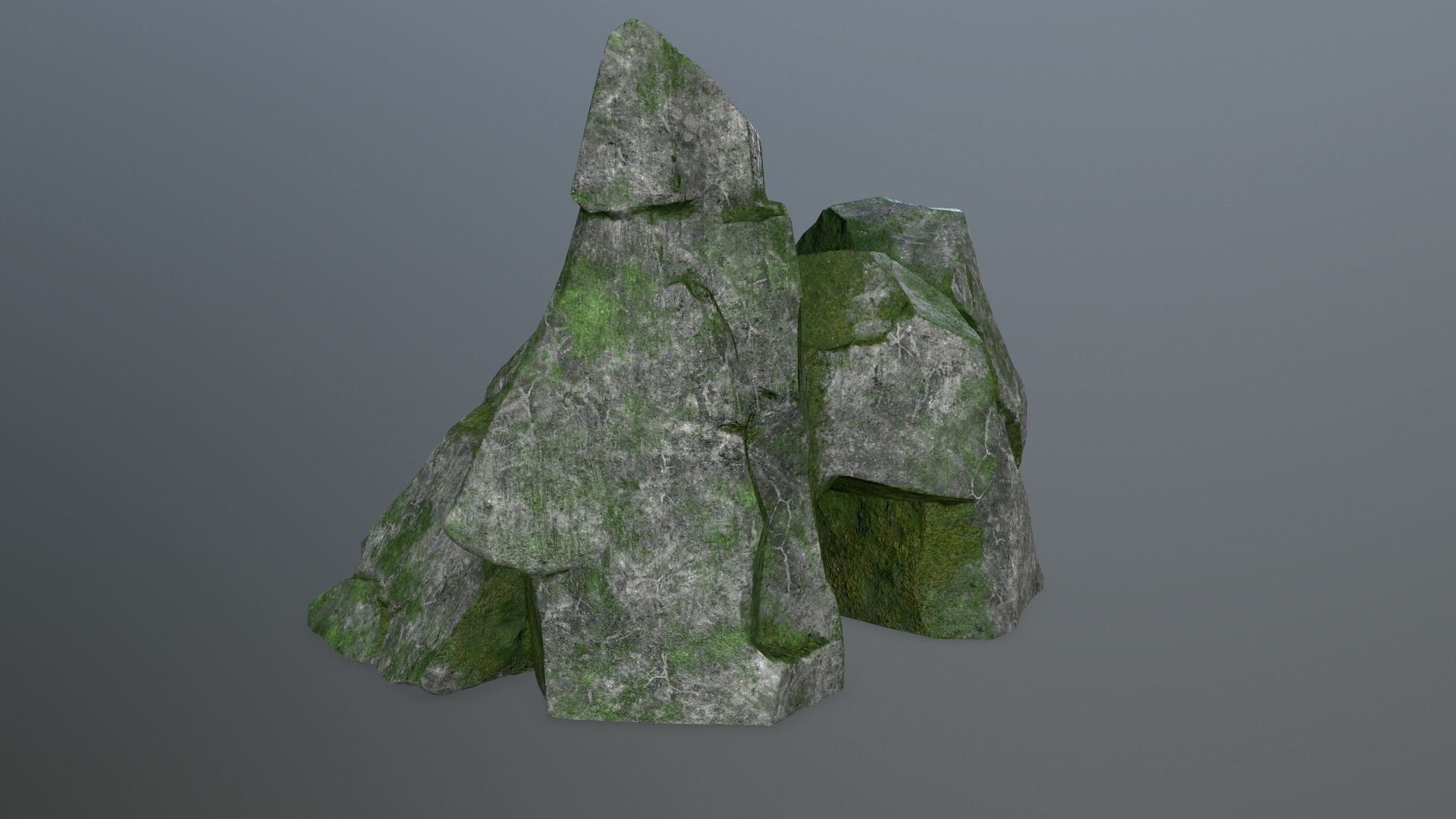 skull gate Low-poly 3D model_5