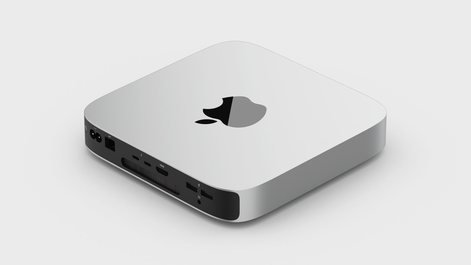 Mac mini Apple Silicon M1 2021 Desktop Computer 3D model_3