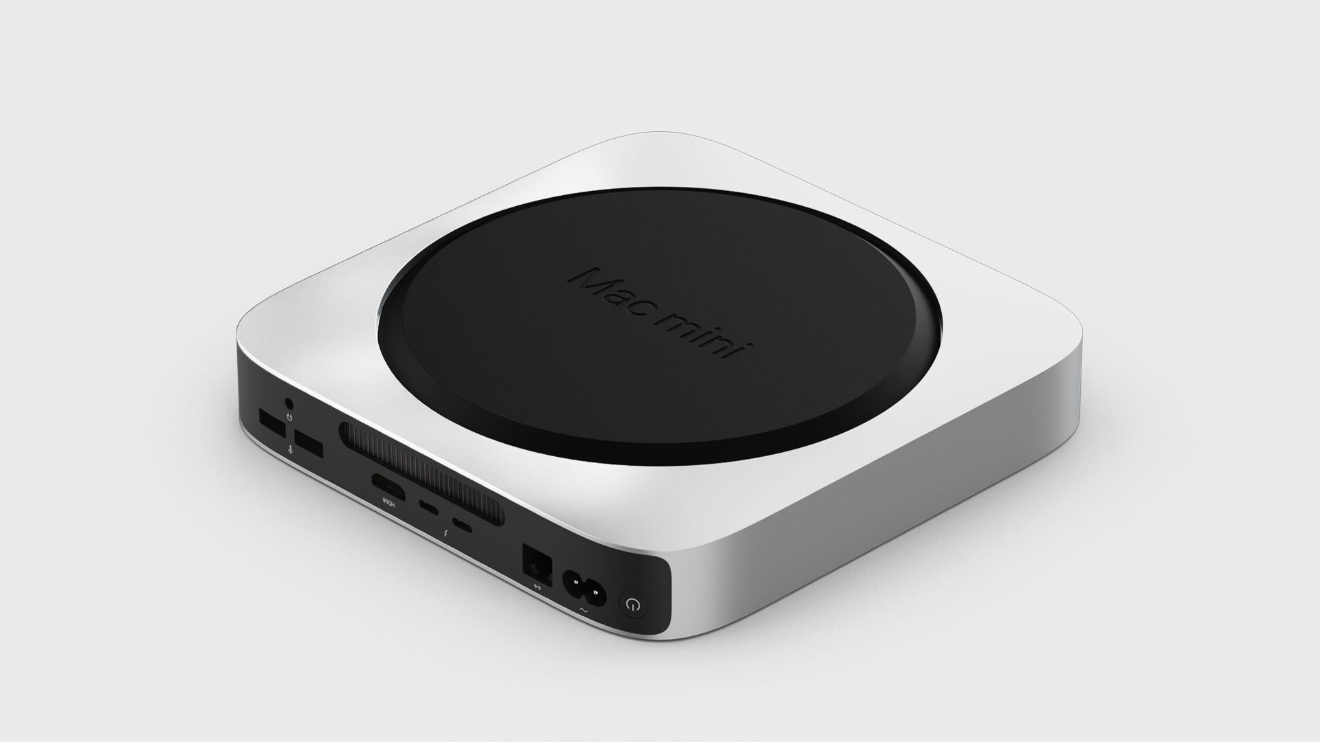 Mac mini Apple Silicon M1 2021 Desktop Computer 3D model_4