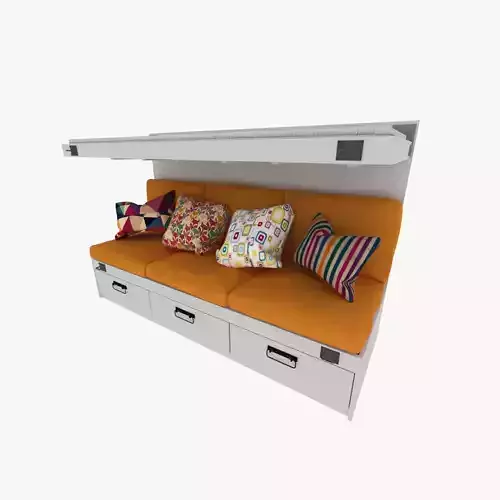 Caravan Couch Bunk Bed