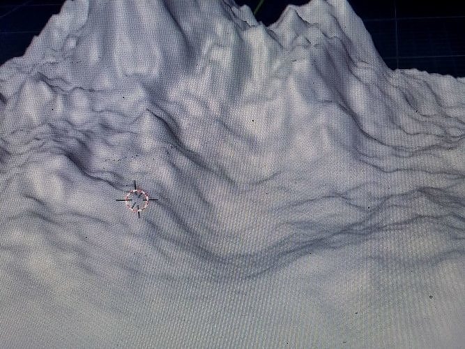 Snow mountain 3D model