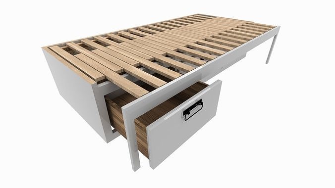 Caravan Expanding Bed 3D model