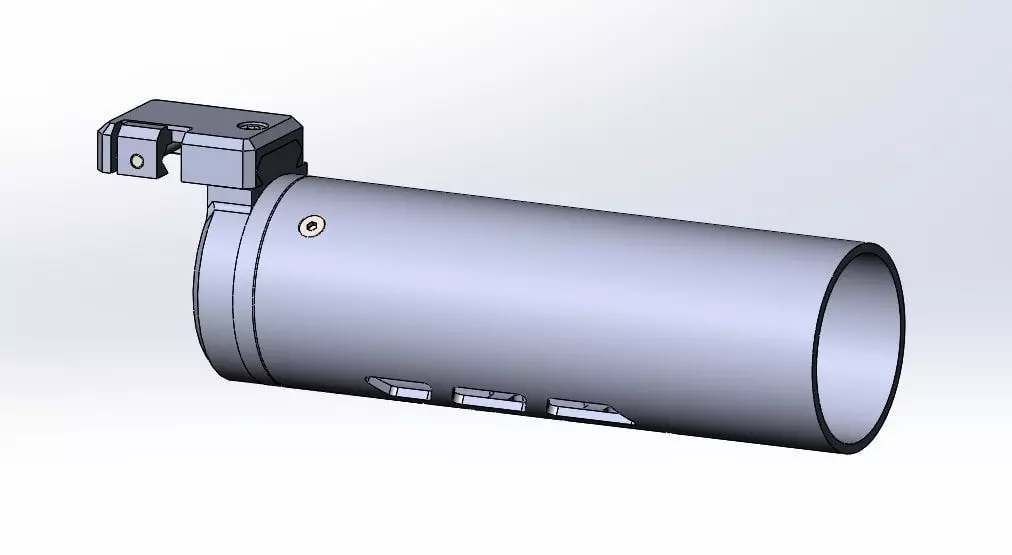 Suppressor Shield 3D model