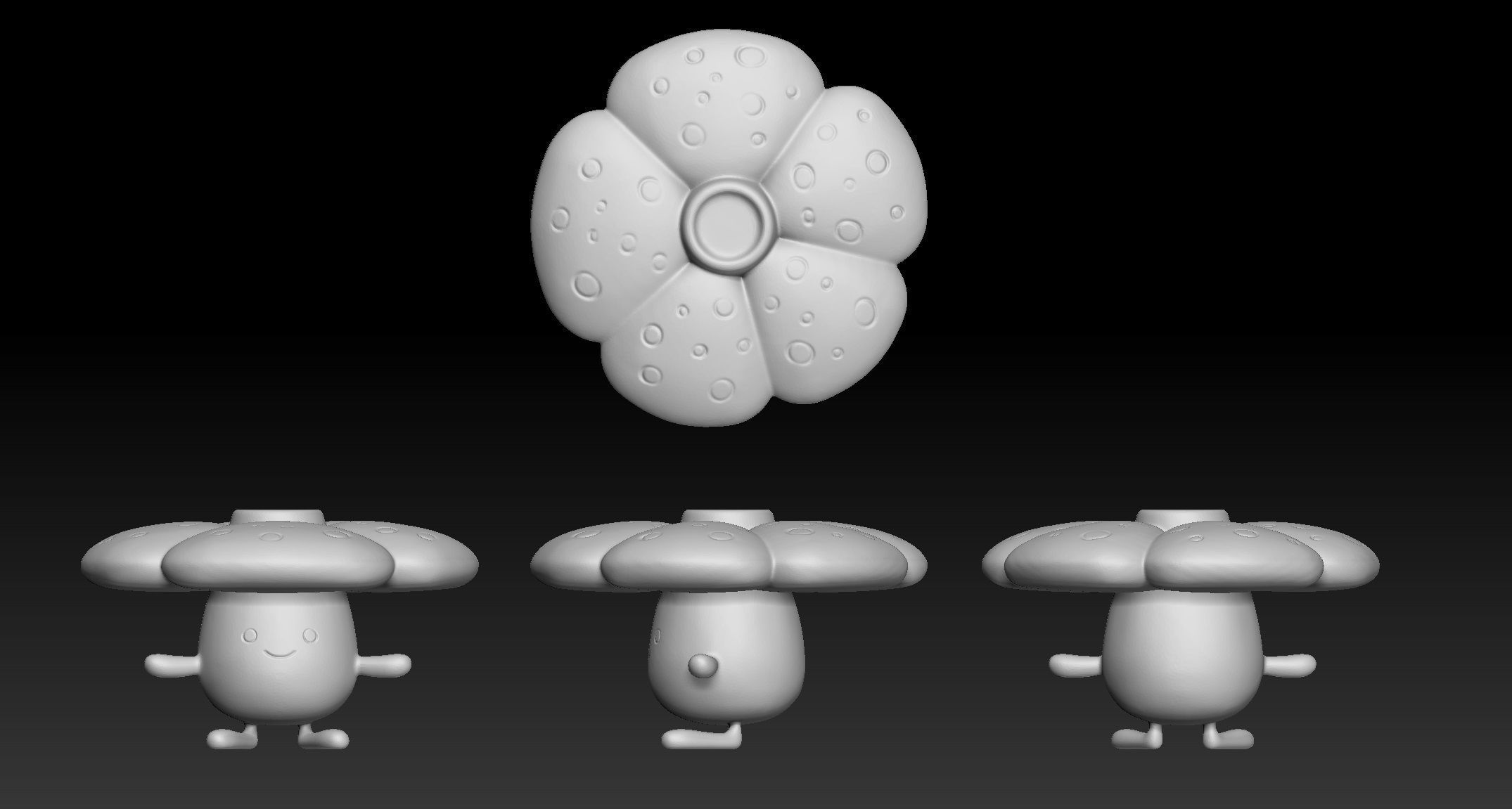 Pokemon Kanto Gym Leader Erika 3D print model_2