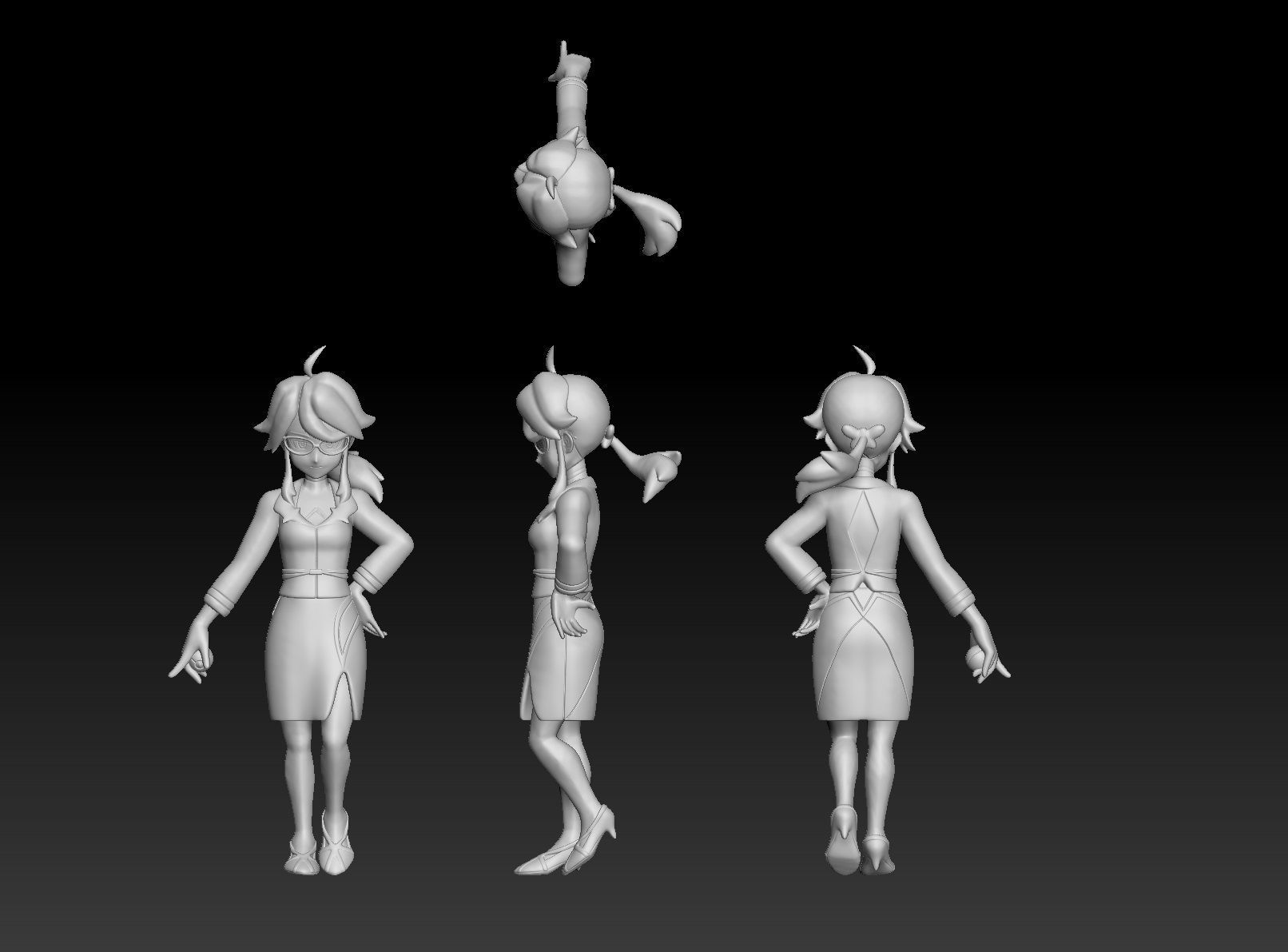 Pokemon Kanto Elite Four Lorelei 3D print model_1