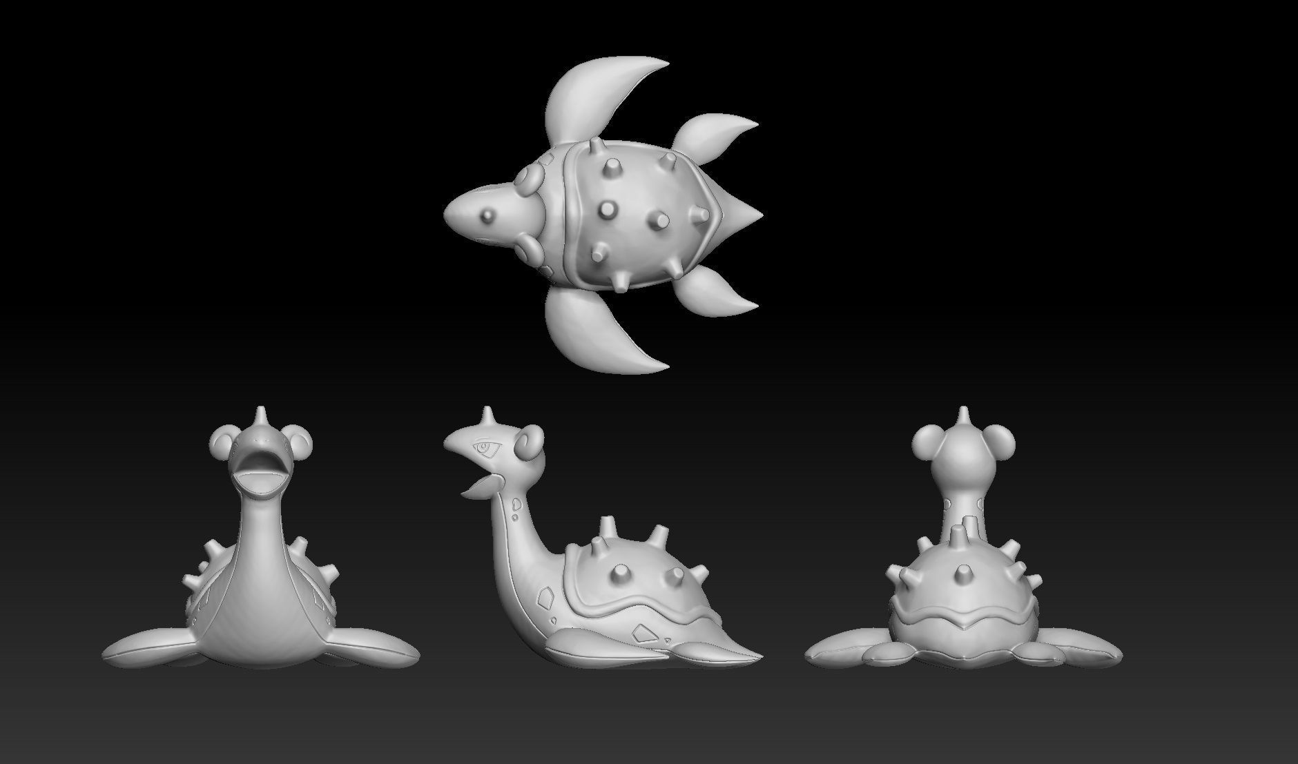 Pokemon Kanto Elite Four Lorelei 3D print model_2