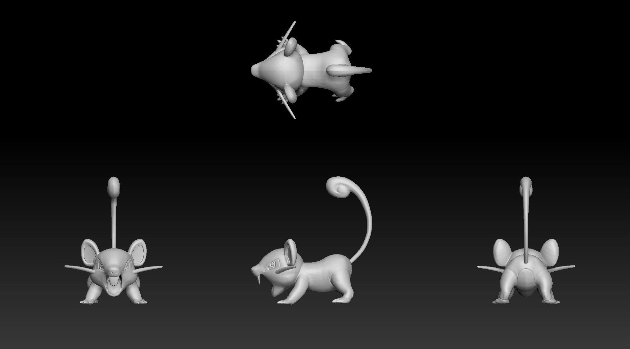 Pokemon Team Rocket Grunt 3D print model_4