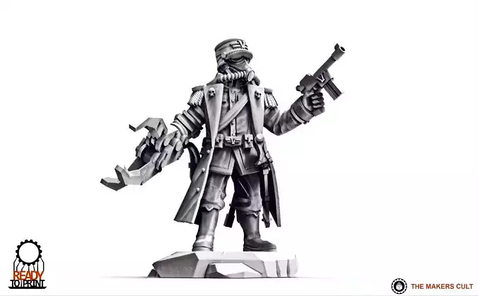 Valour Korps - General Klaus 3D print model