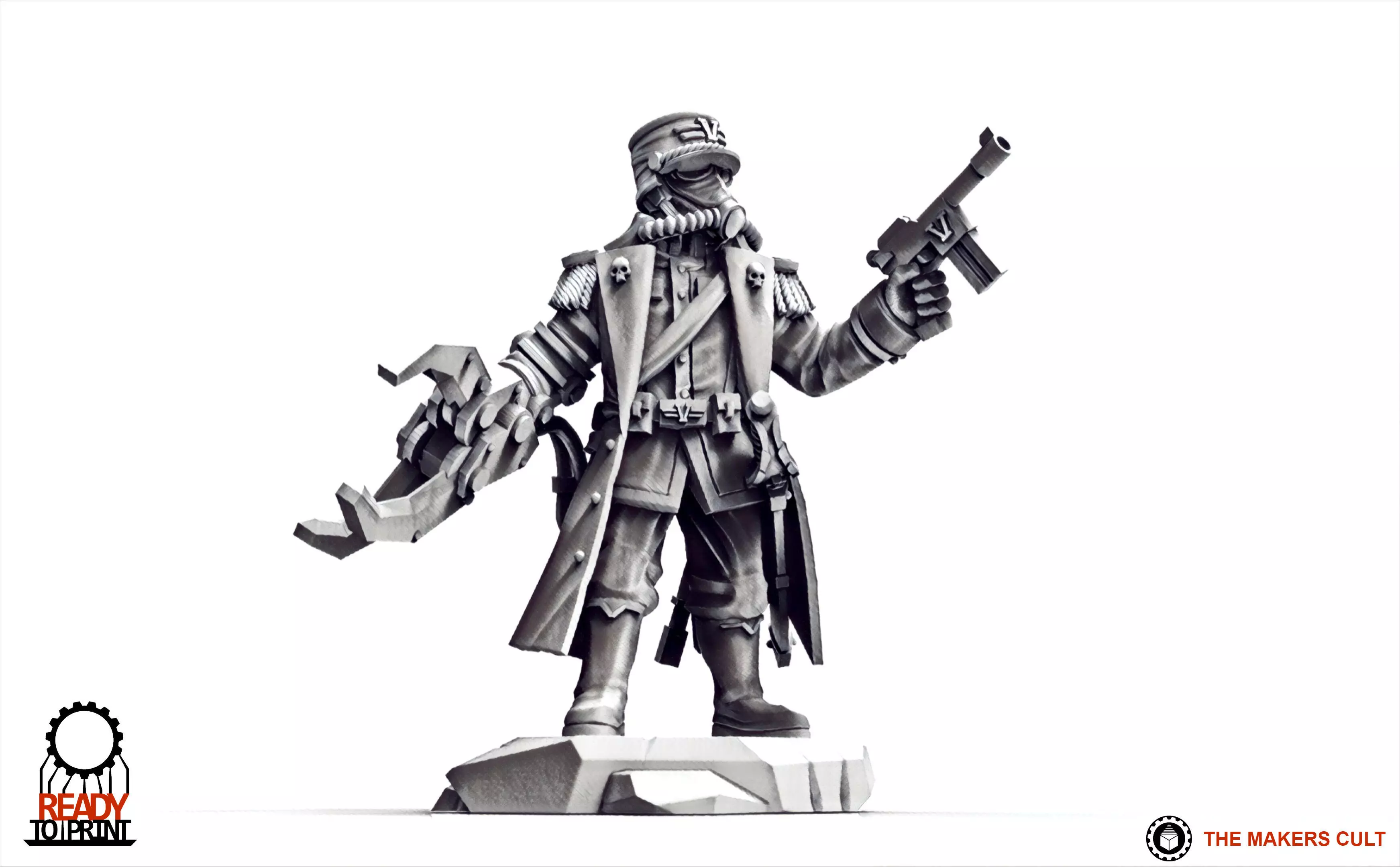 Valour Korps - General Klaus 3D print model_0