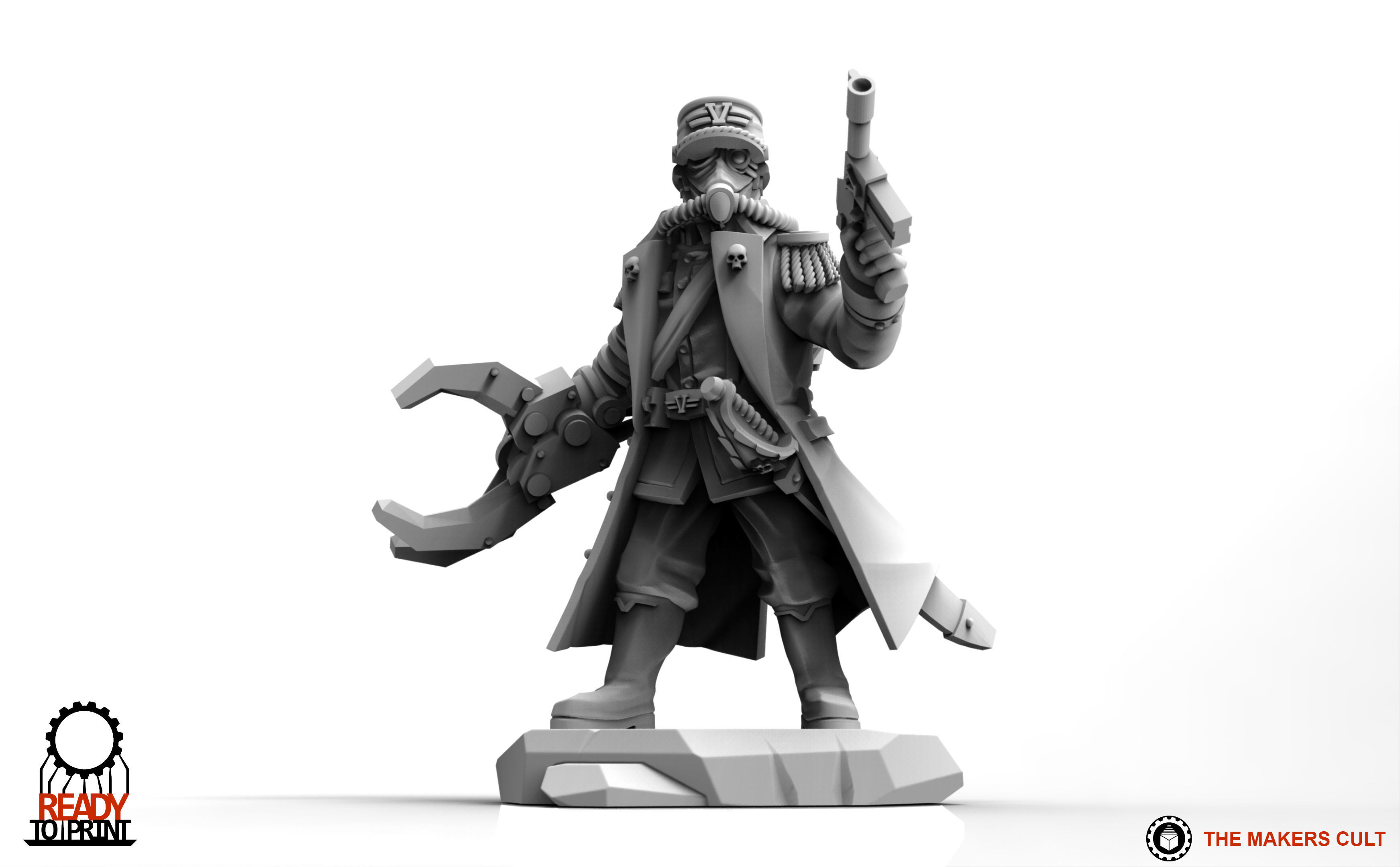 Valour Korps - General Klaus 3D print model_16