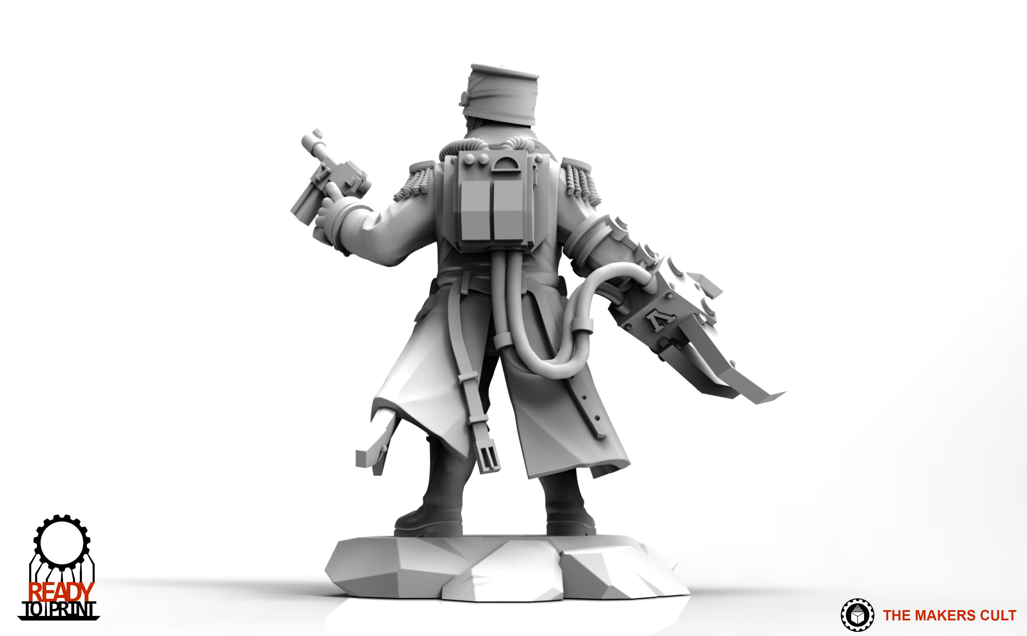 Valour Korps - General Klaus 3D print model_15