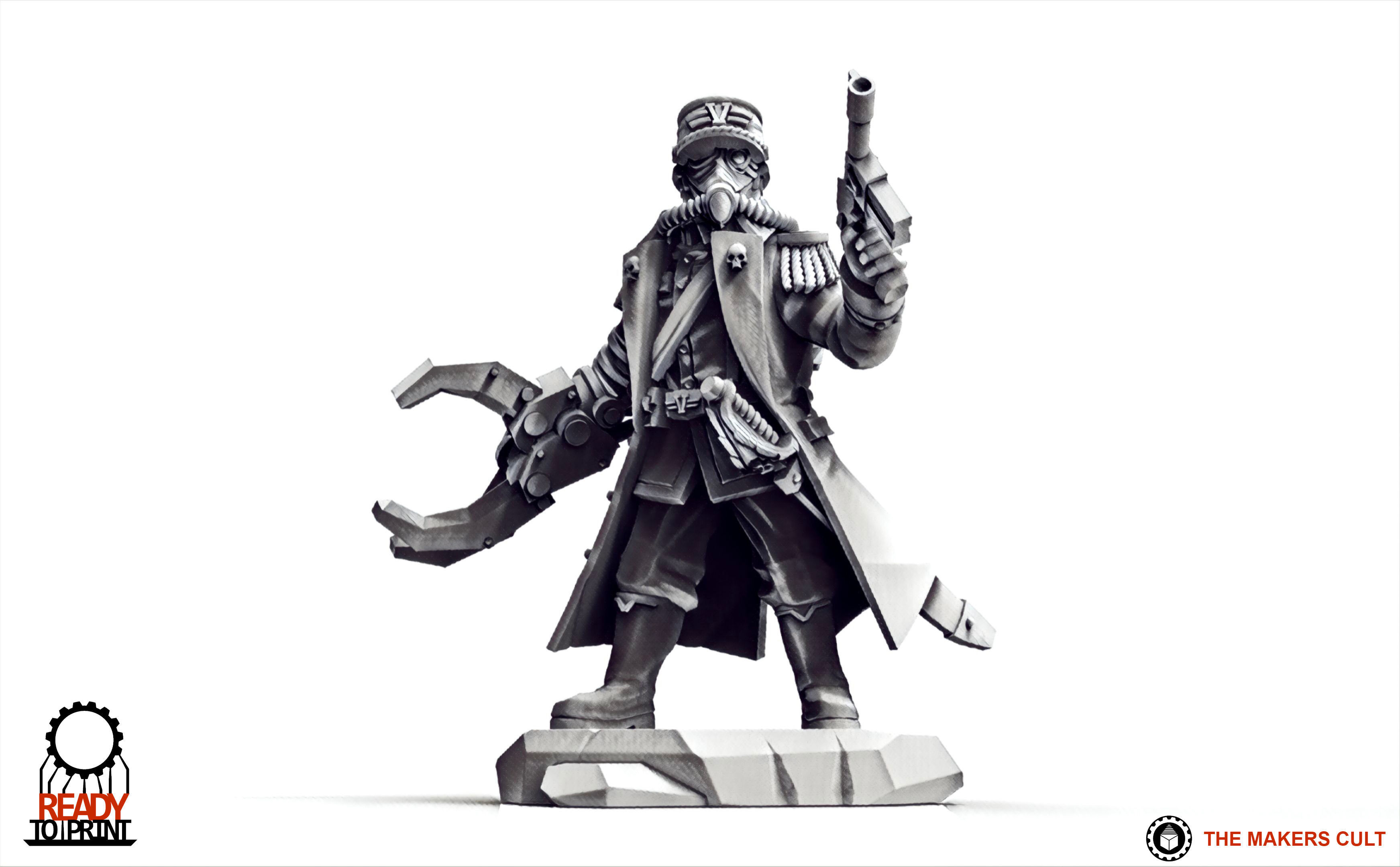 Valour Korps - General Klaus 3D print model_11