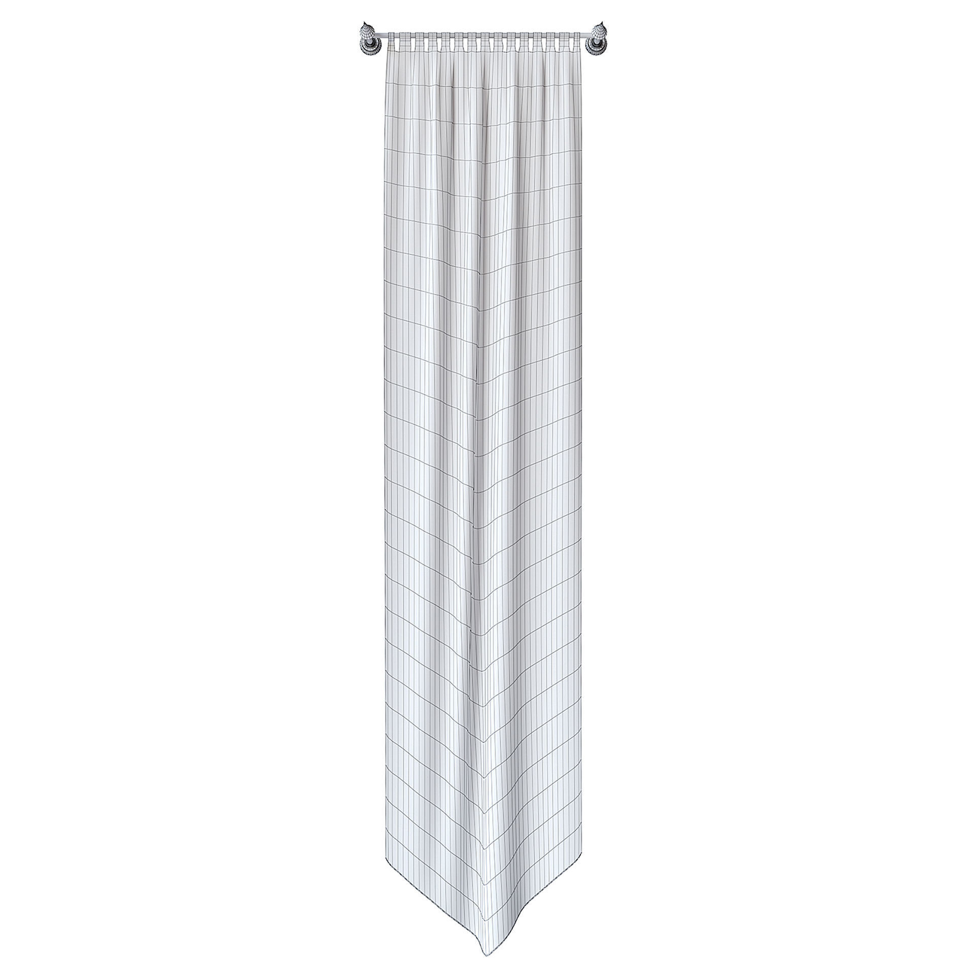 Medieval Banner 3D model_1