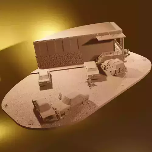 The Failed Hit - Sopranos Model Kit PRE-SUPPORTED 3D print model