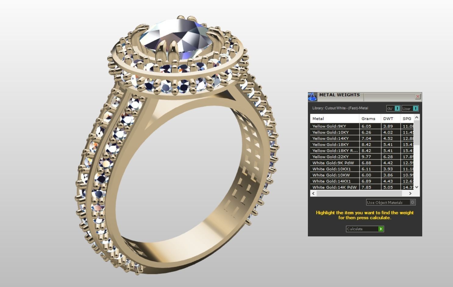 solitaire ring engagement 3D print model_23