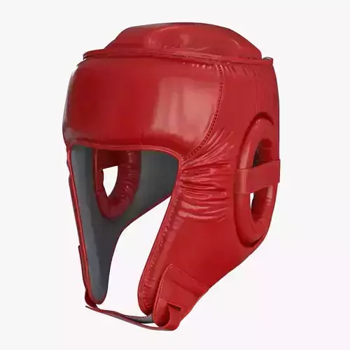3D Boxing Training Helmet Red