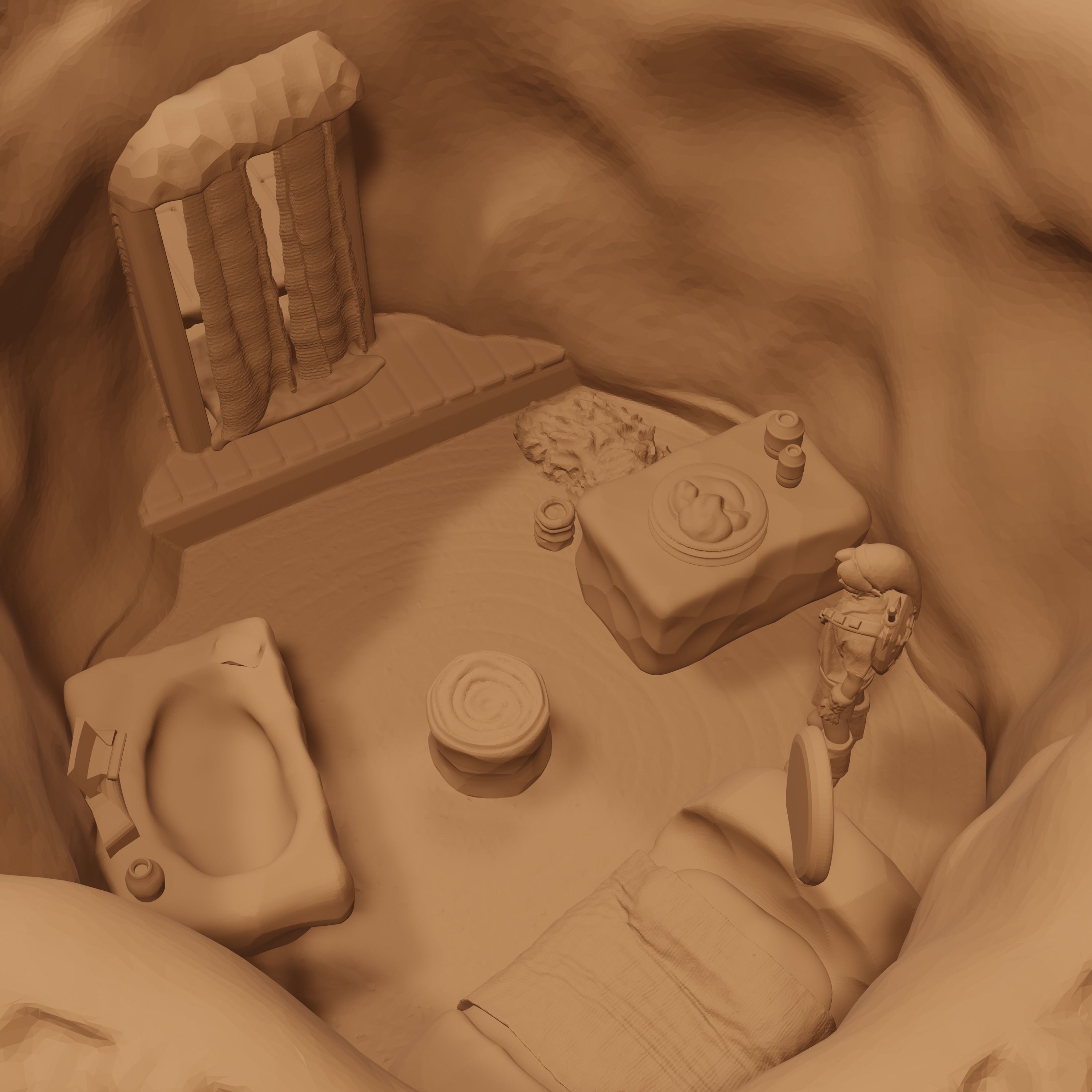 Links Tree House - Ocarina of Time Model Kit PRE-SUPPORTED 3D print model_2