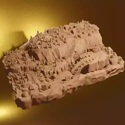 Mario 3 - World One Diorama