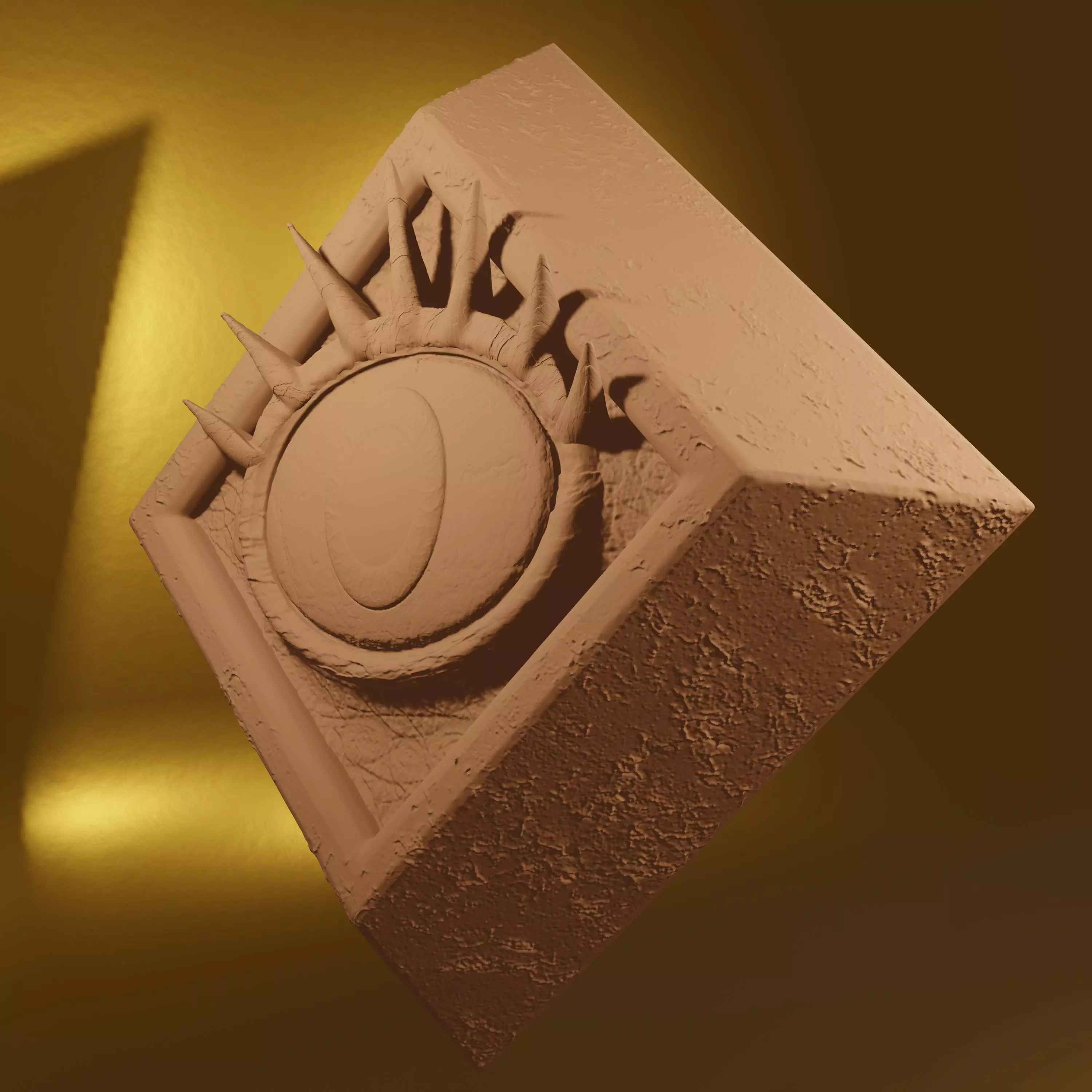 The Legend of Zelda - Ocarina of Time - Eye Switch PRE-SUPPORTED 3D print model