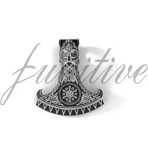 Scandinavia viking axe pendant