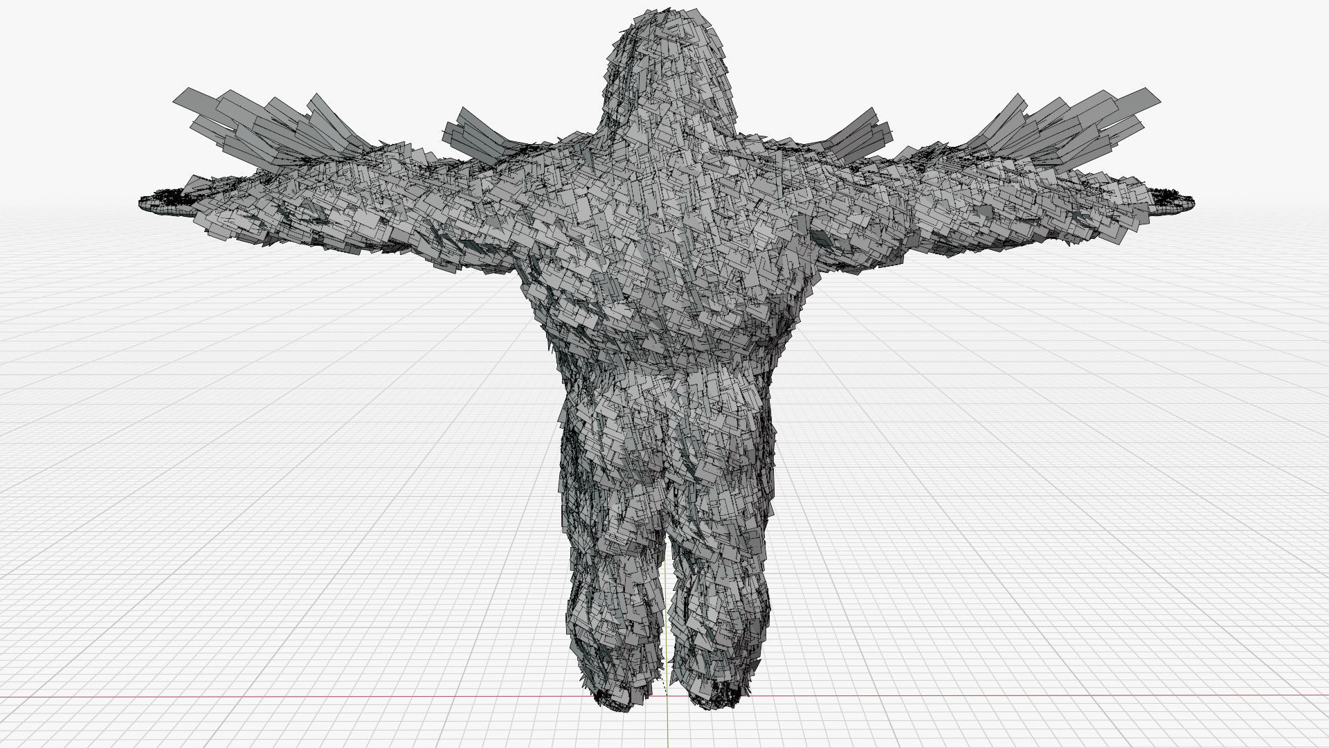 King Kong with Fur 3D model_18