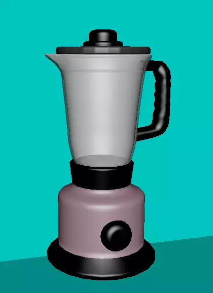 Juicer Blender  3D model_0