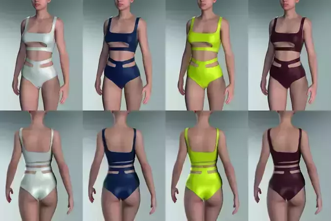 Swimsuit Collection cutout bikini set