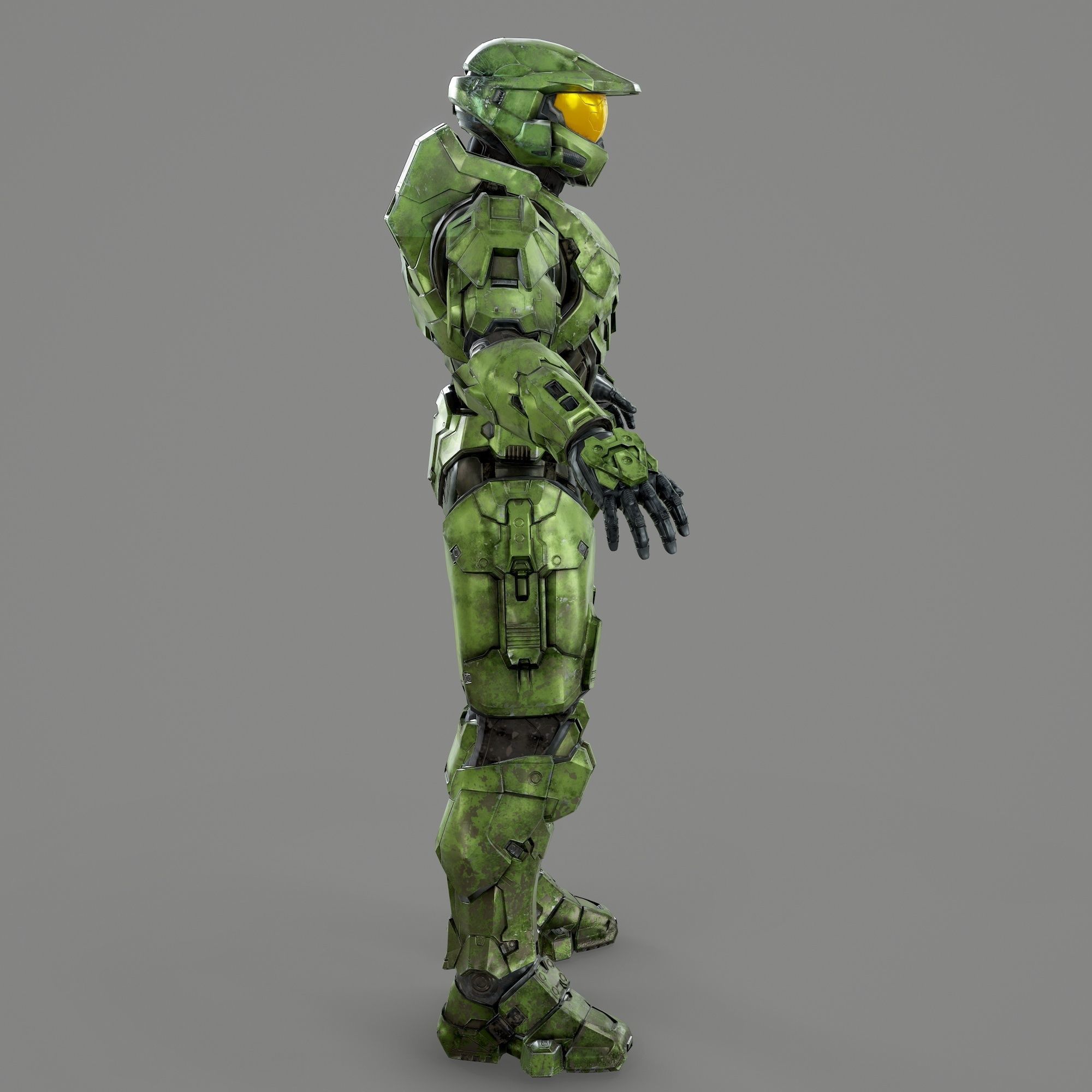 Halo Infinite Master Chief Full Body Armor STL Files 3D print model_53