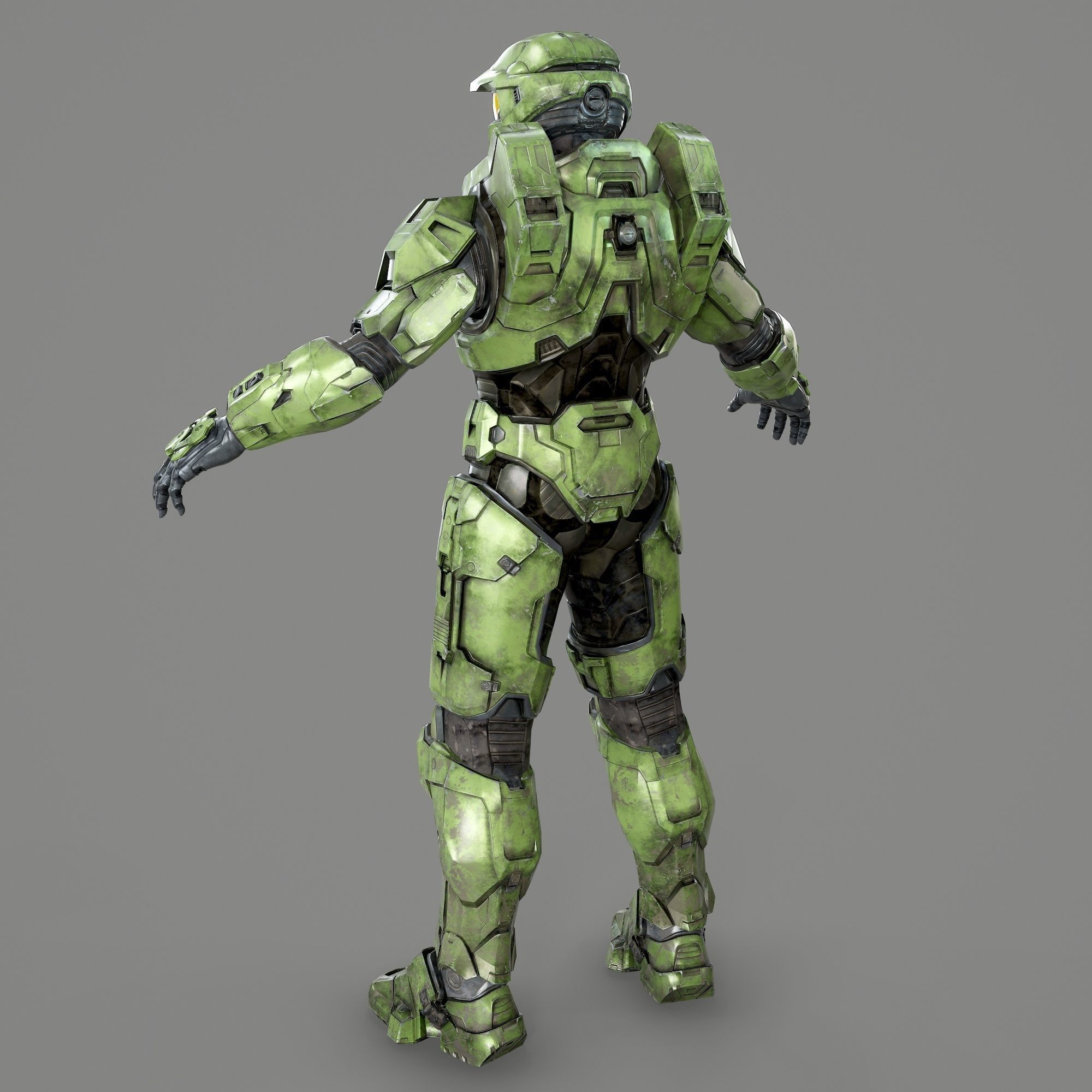 Halo Infinite Master Chief Full Body Armor STL Files 3D print model_71