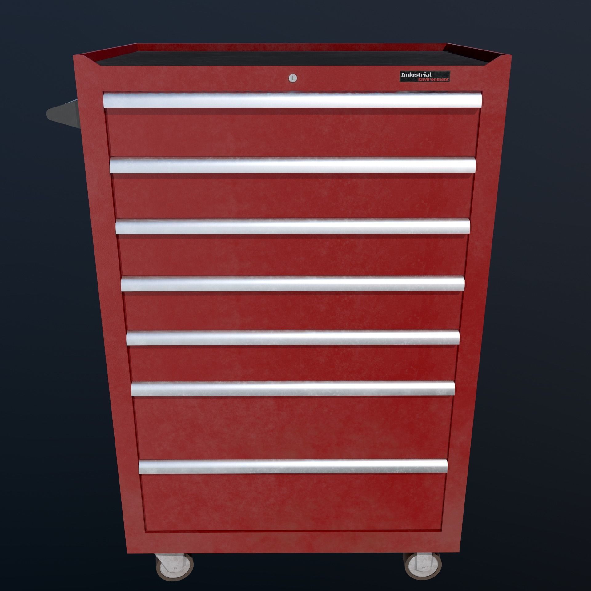 Realistic boxes pack Low-poly 3D model_8