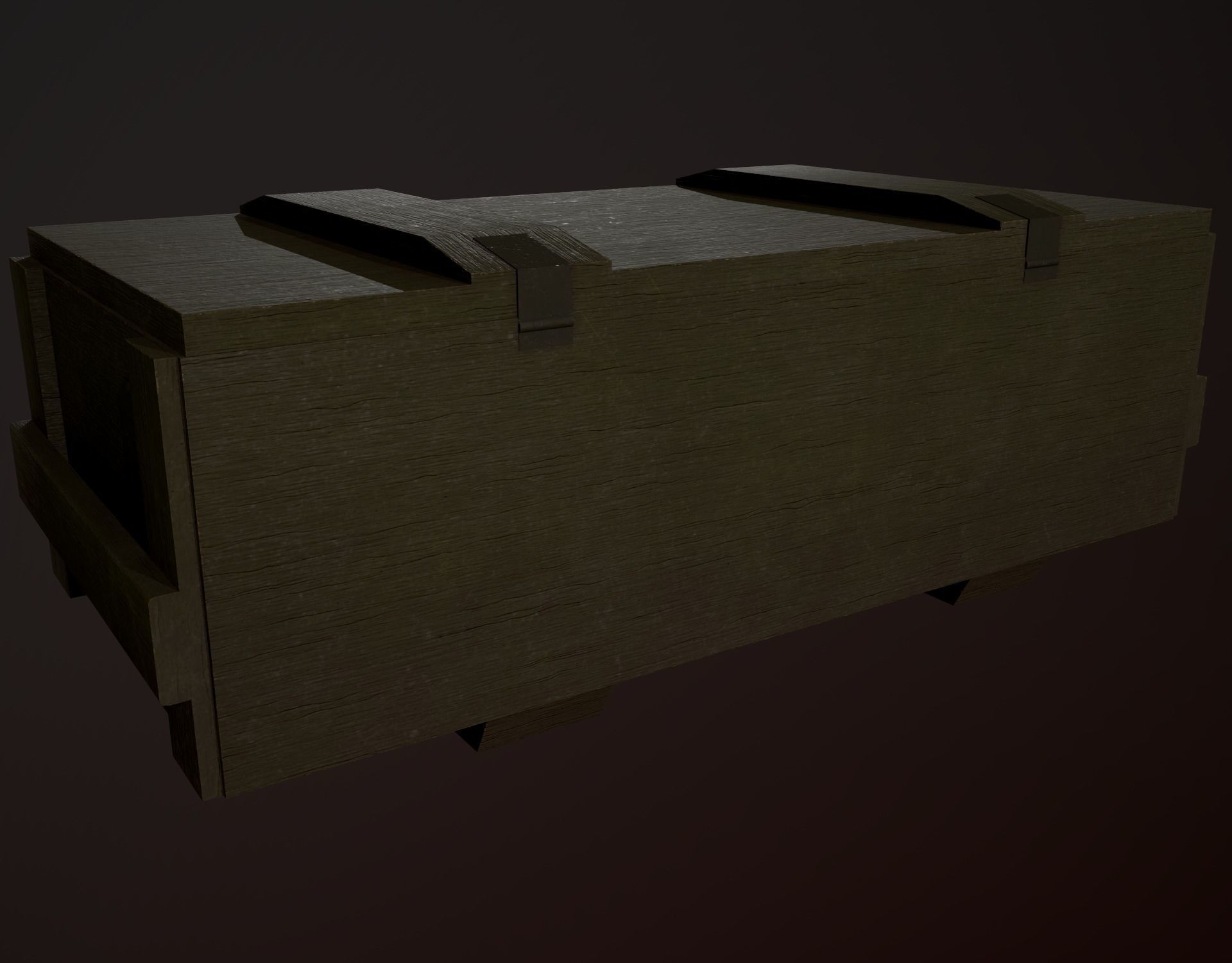 Realistic boxes pack Low-poly 3D model_17